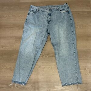 Stylish Light Blue High Rise Women's Jeans